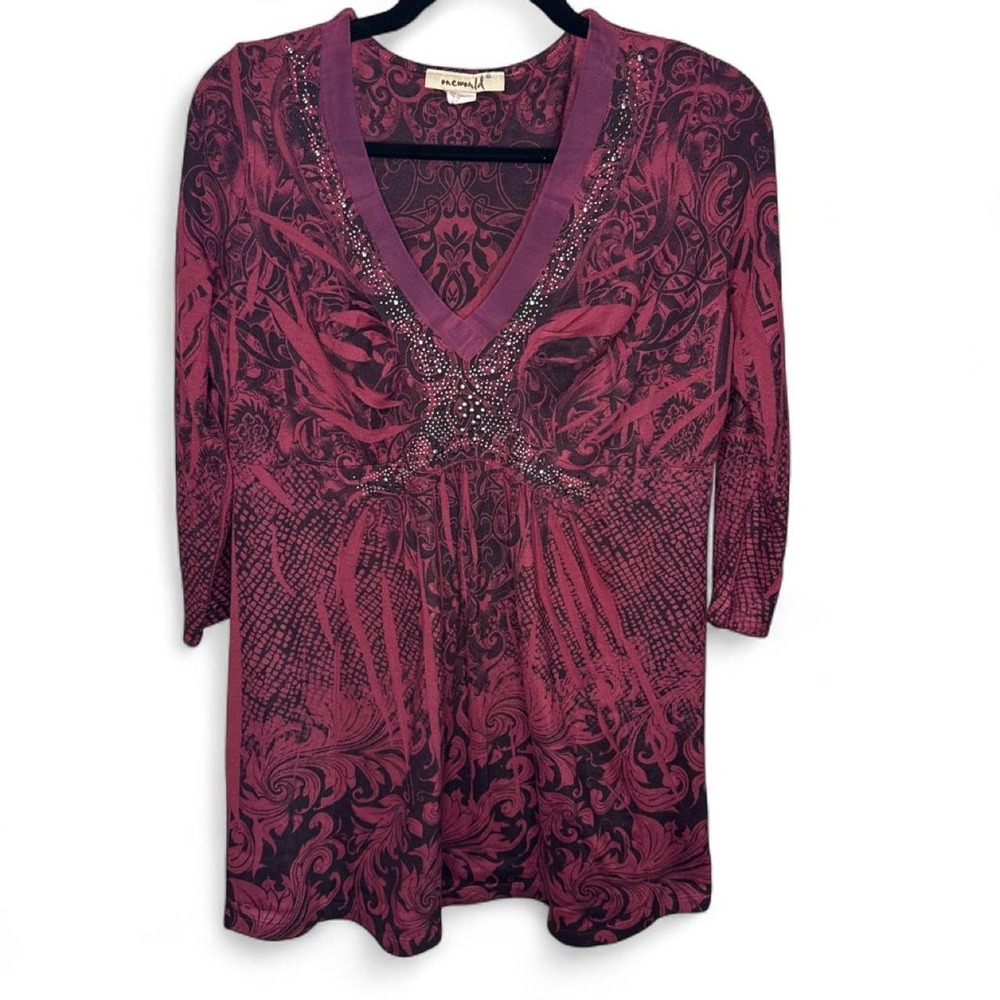 Fuchsia‎ and Black Top